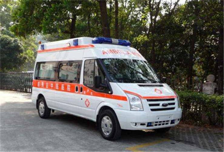 德格救护车出租服务案例8