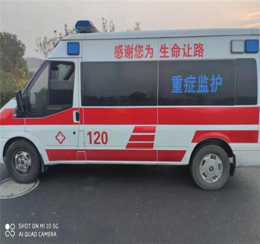 德格救护车出租服务案例3